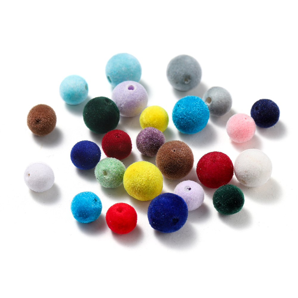 30Pcs 8/10mm Colorful Acrylic  – Bead Mat Velvet recenzja i cena