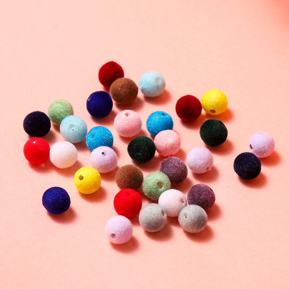 30Pcs 8/10mm Colorful Acrylic  – Bead Mat Velvet recenzja i cena