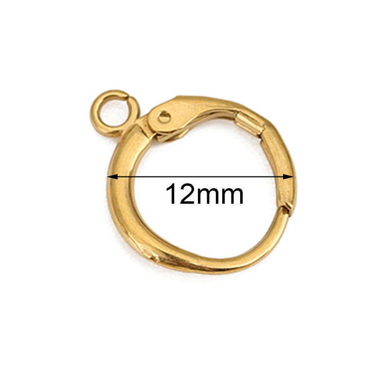 10pcs PVD Never Fade Stainless – Jewelry Making Loops recenzja i cena