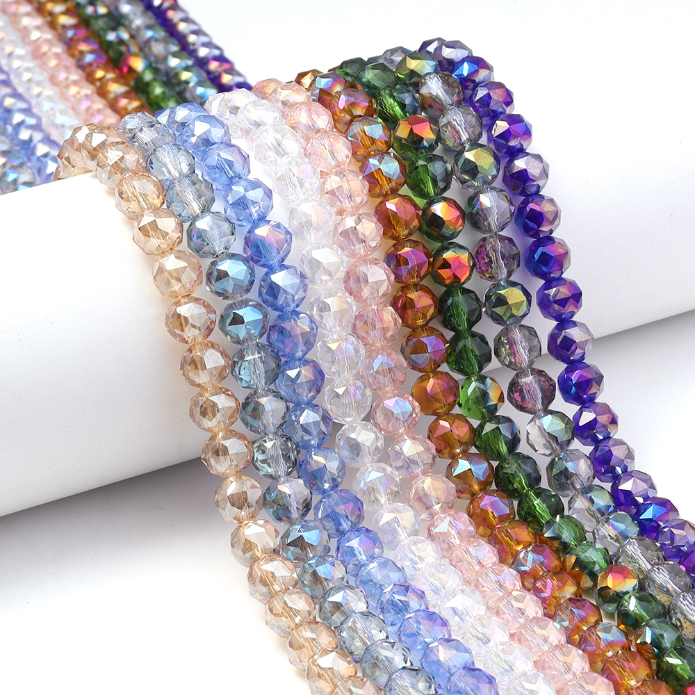 1 Strand Glass Beads Faceted M – Jewelry Making Beginners recenzja i cena