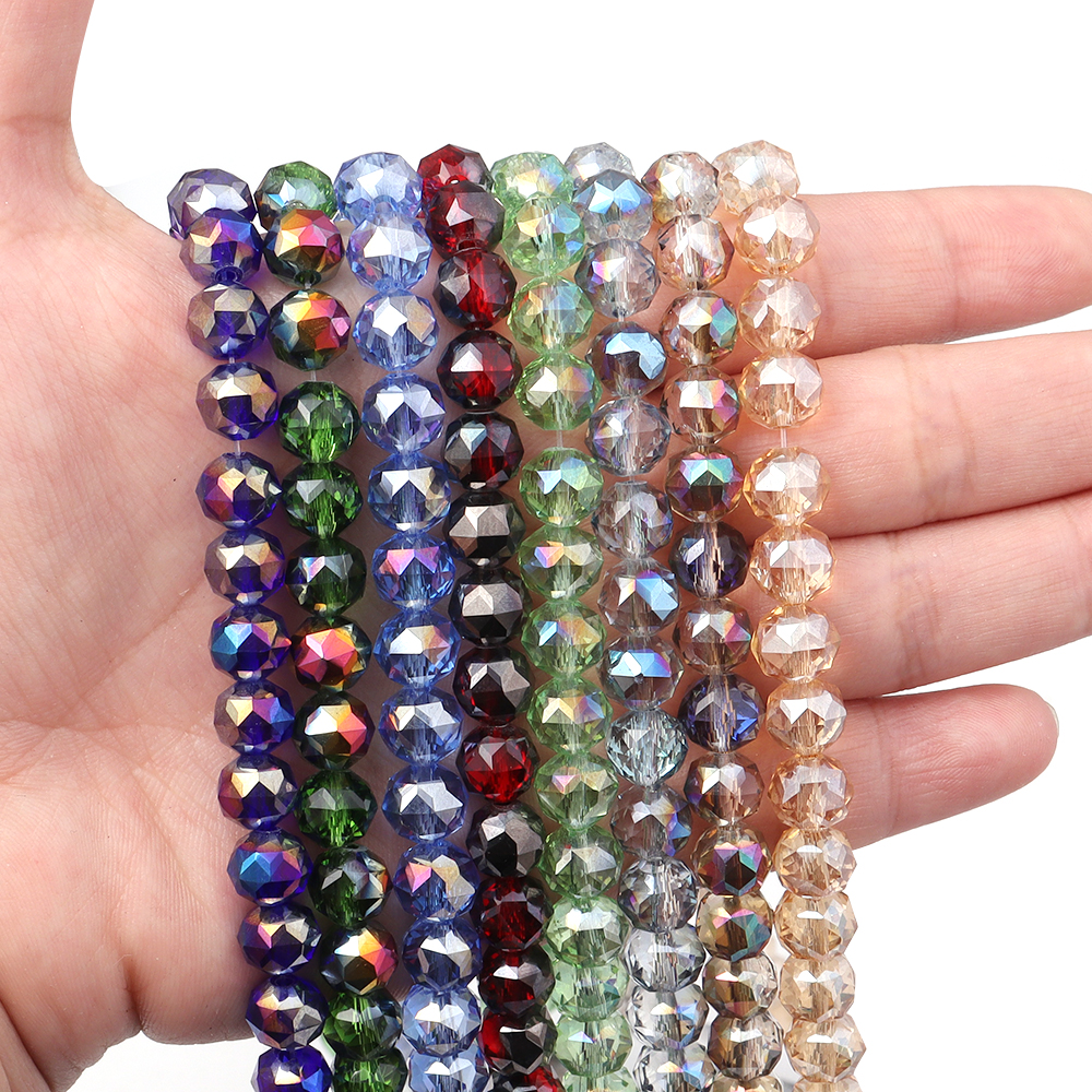 1 Strand Glass Beads Faceted M – Jewelry Making Beginners recenzja i cena