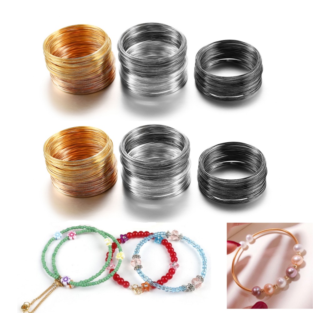 100 Loops/lot 0.6mm Silver Gol – Jewelry Making Loops recenzja i cena