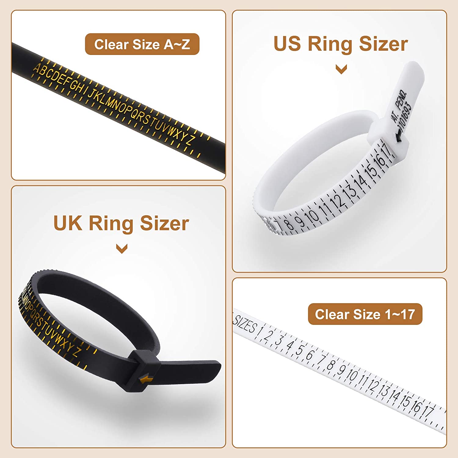 11 Pieces Of US UK Ring Mandre – Jewelry Making Desk recenzja i cena