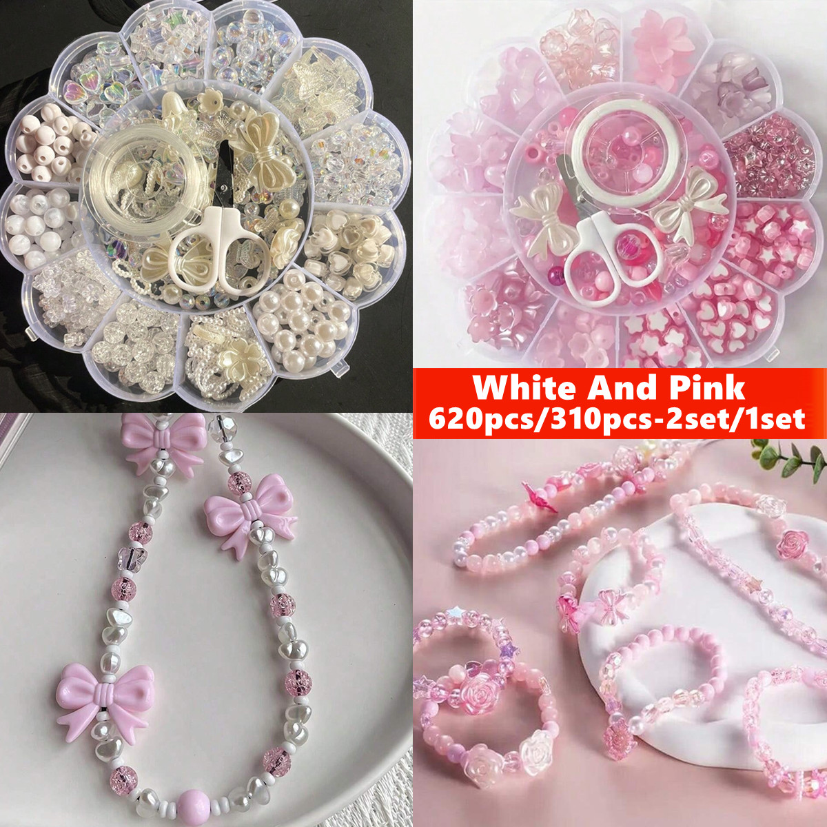 2Set/1Set 13 Grids Acrylic Flo – Jewelry Making Wire recenzja i cena