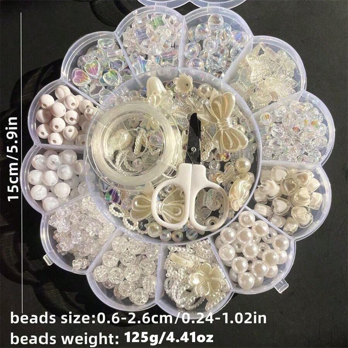 2Set/1Set 13 Grids Acrylic Flo – Jewelry Making Wire recenzja i cena