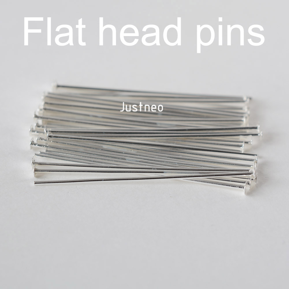 925 Sterling Silver Flat Head  – Jewelry Making Head Pins recenzja i cena