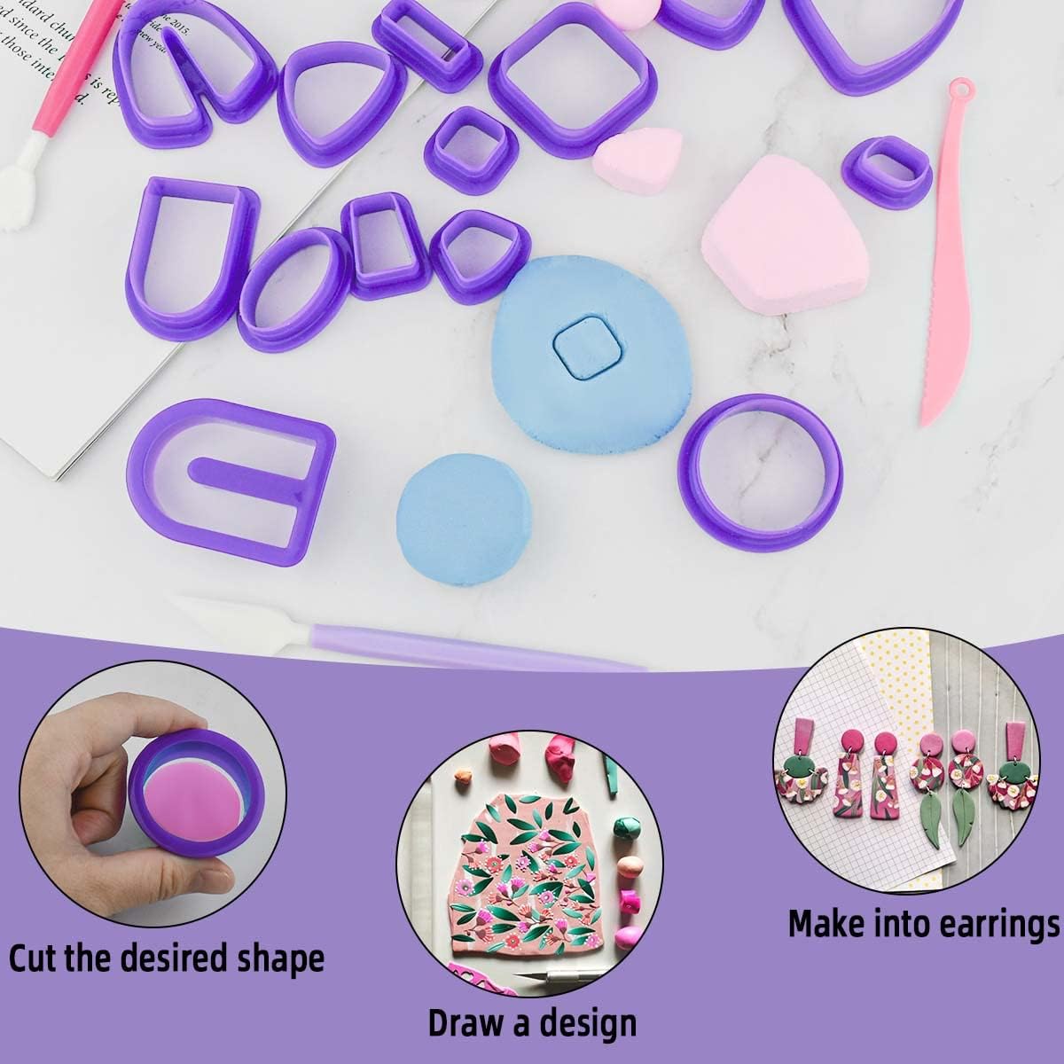 Polymer Clay Earring Making Ki – Jewelry Making In Clay recenzja i cena