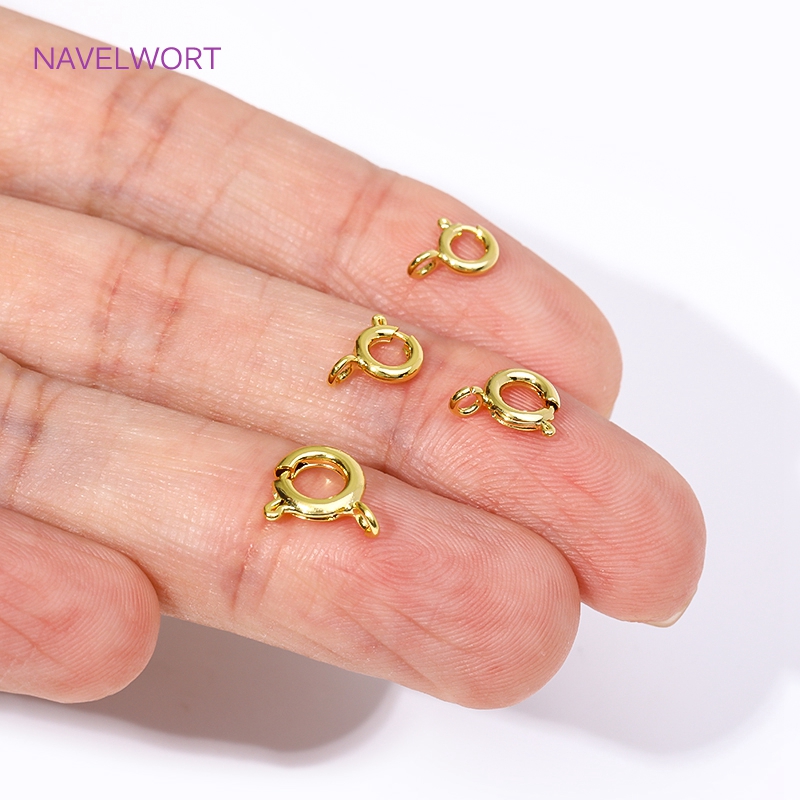 14K/18K Gold Plated Brass Spri – Jewelry Making Supplies recenzja i cena