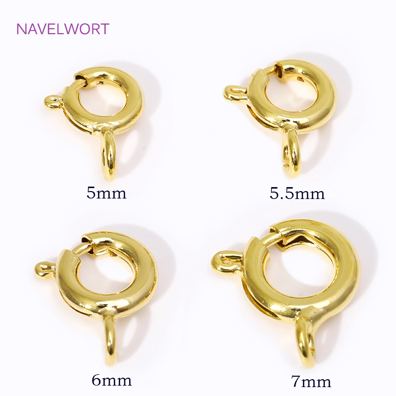 14K/18K Gold Plated Brass Spri – Jewelry Making Supplies recenzja i cena