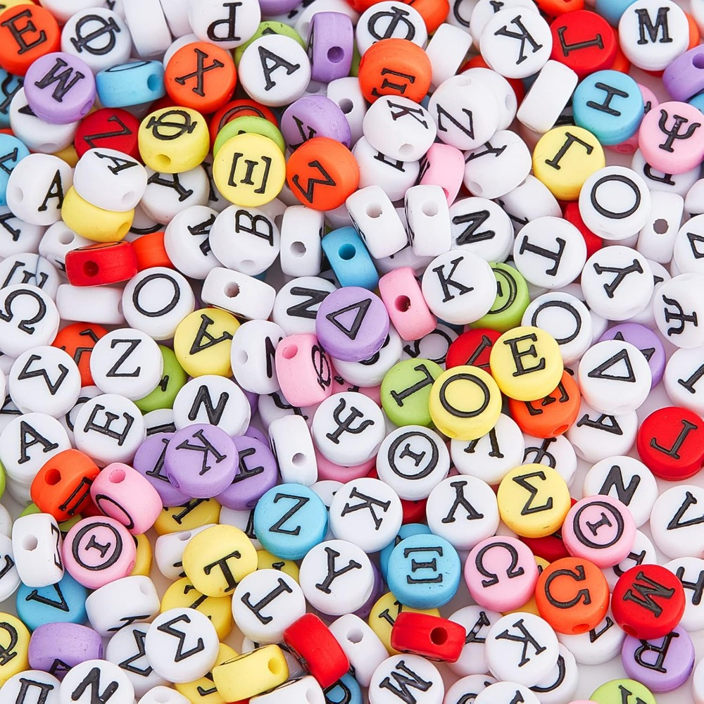 Greek Alphabet Bead Stretch Br – Jewelry Making Beginners recenzja i cena