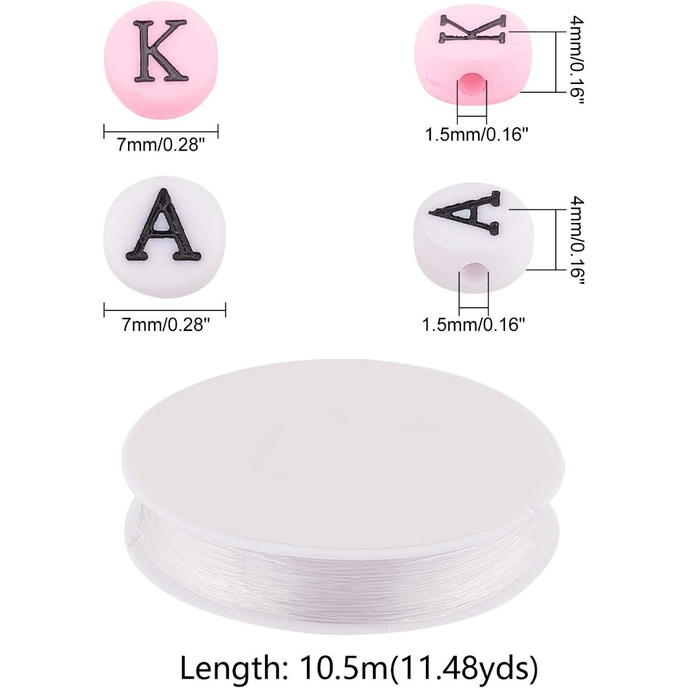 Greek Alphabet Bead Stretch Br – Jewelry Making Beginners recenzja i cena