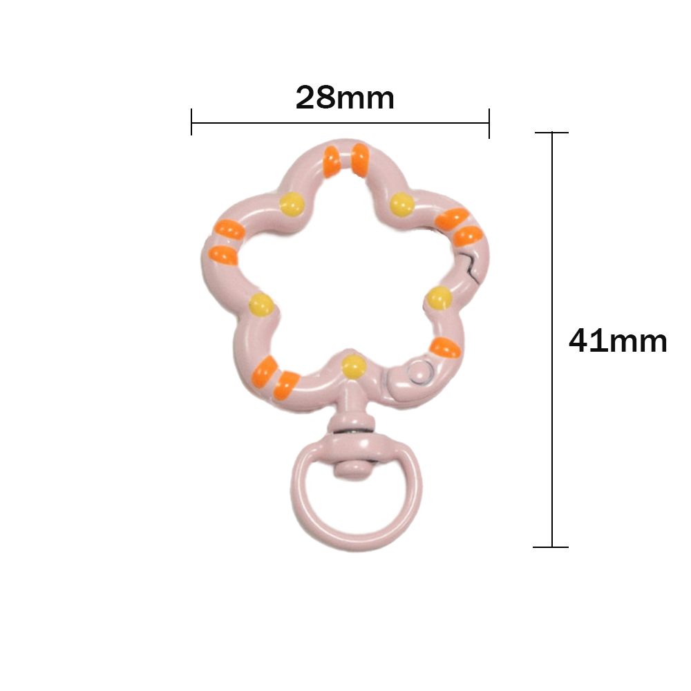 5pcs Flower Metal Lobster Claw – Jewelry Making Rings recenzja i cena