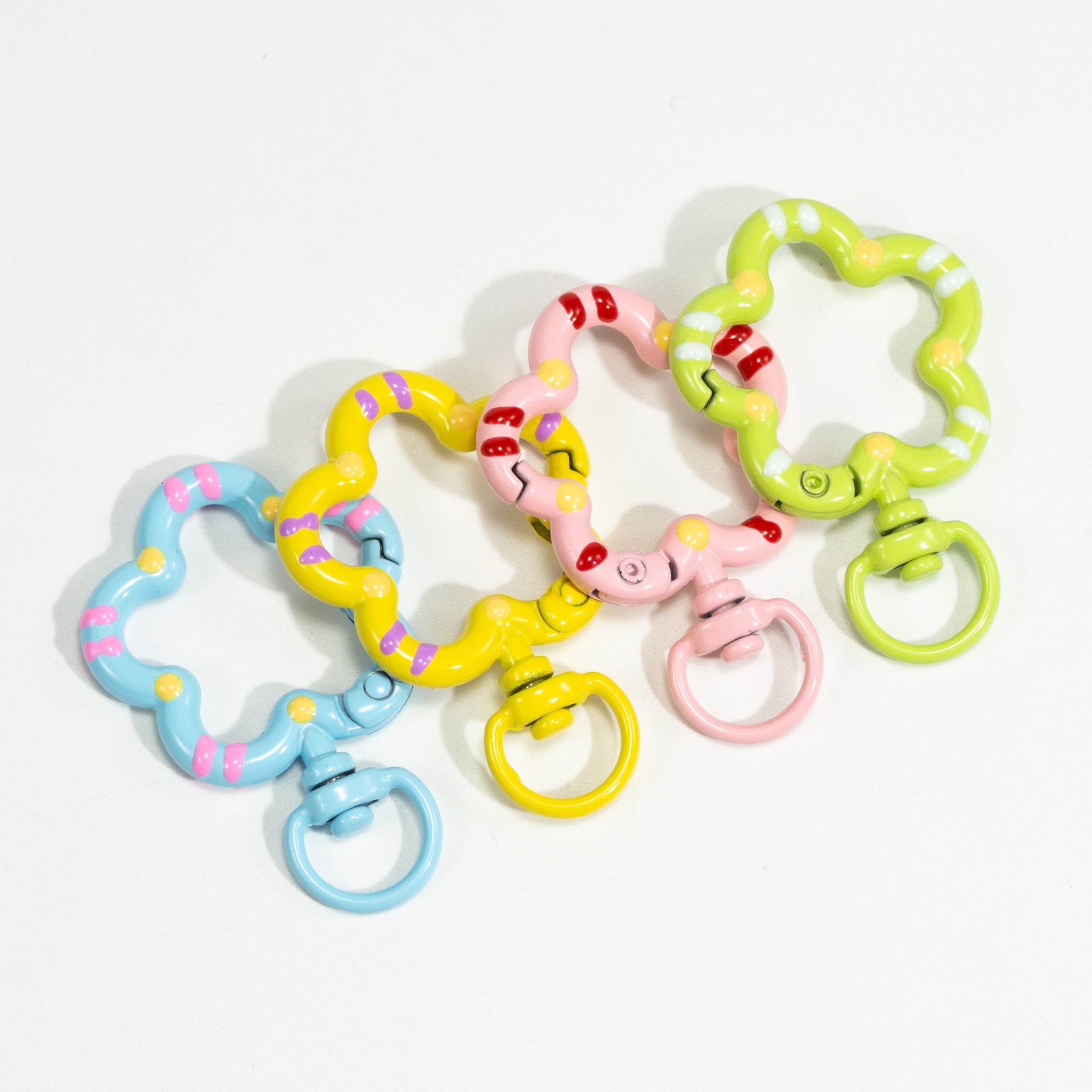 5pcs Flower Metal Lobster Claw – Jewelry Making Rings recenzja i cena
