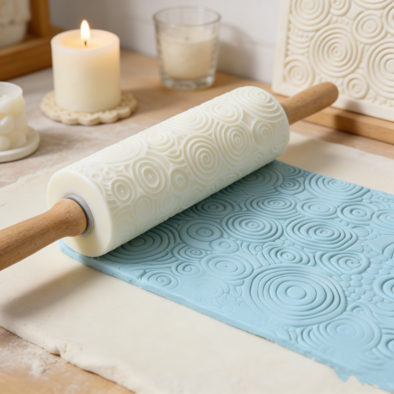 Spiral Swirl Clay Texture Roll – Jewelry Making In Clay recenzja i cena