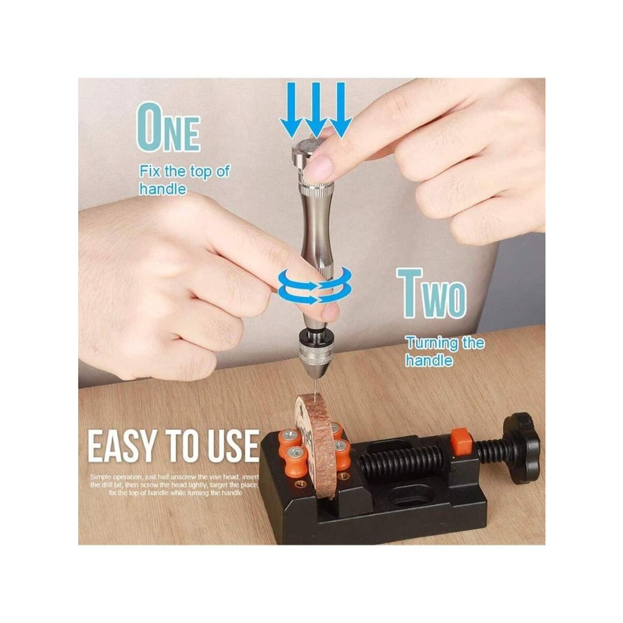 LEOBRO Hand Drill, Pin Vise Wi – Jewelry Making Vise recenzja i cena