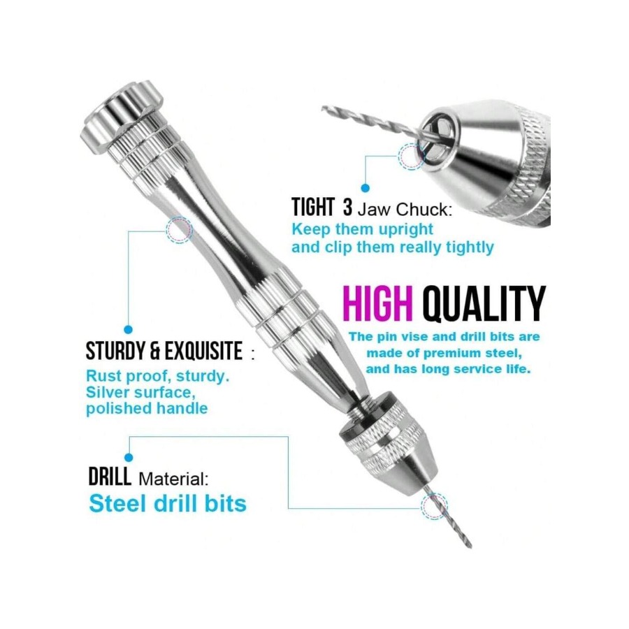 LEOBRO Hand Drill, Pin Vise Wi – Jewelry Making Vise recenzja i cena