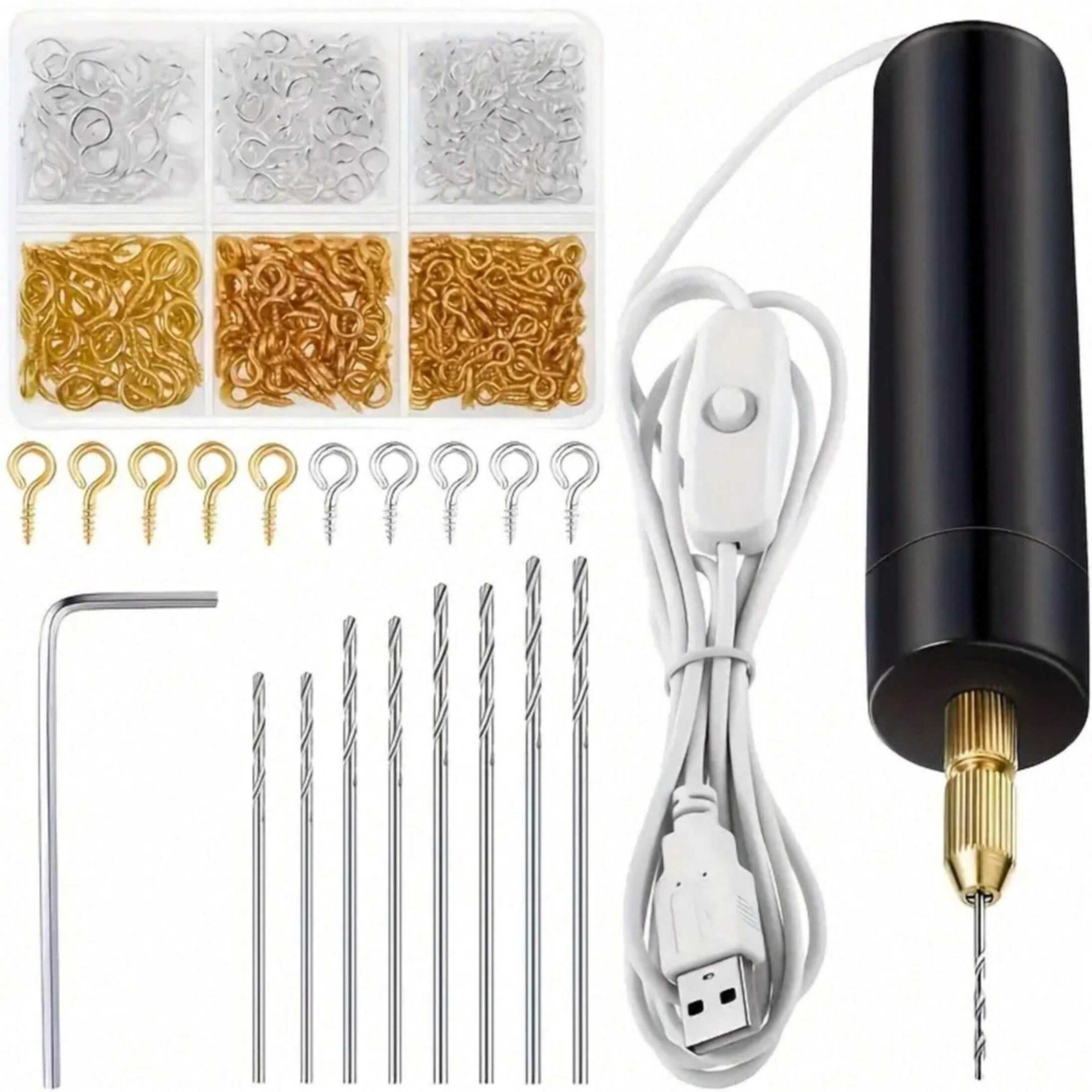 【Mini Electric Drill Set】10Pcs – Jewelry Making Vise recenzja i cena