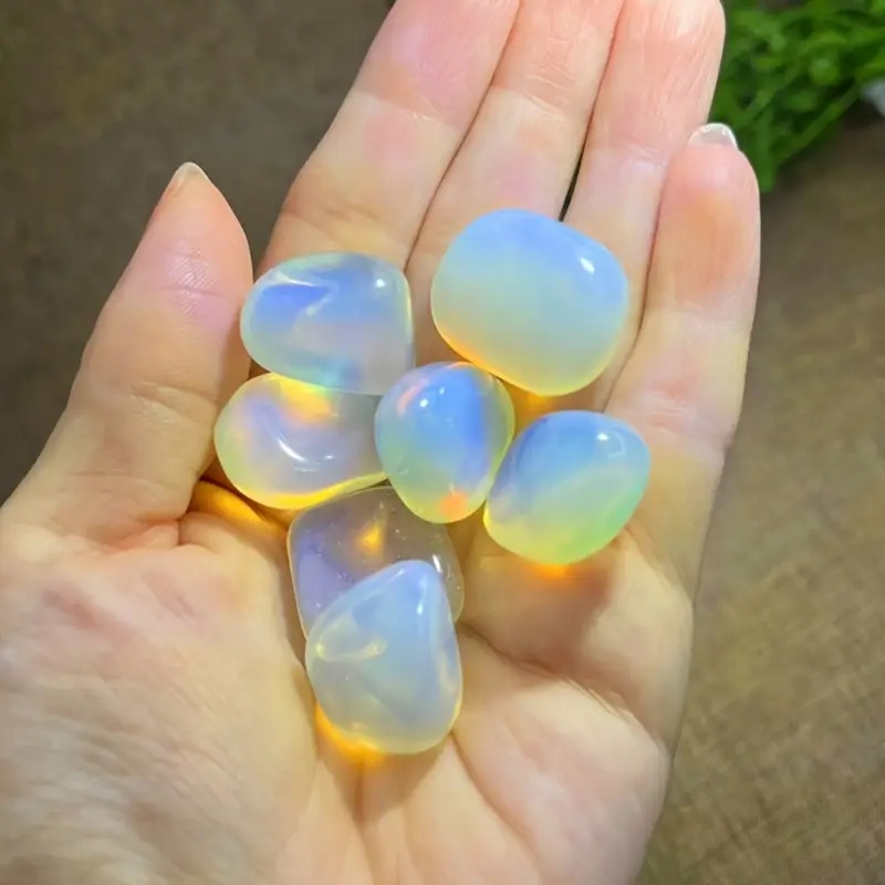 10pcs Natural Opal Stones, Qua – Jewelry Making Desk recenzja i cena