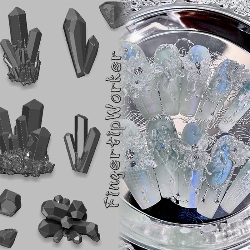 Nail Art Silicone Stamp Mold f – Jewelry Making Desk recenzja i cena