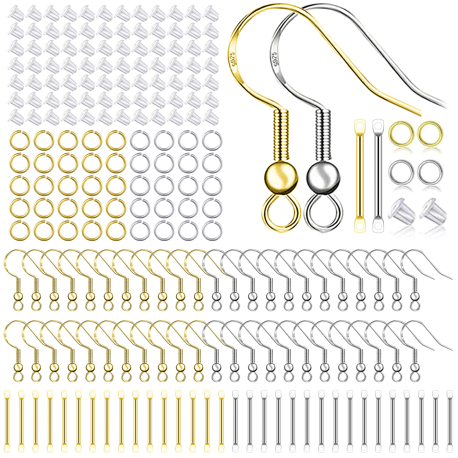 925 Silver/Gold Plated Earring – Jewelry Making Kit recenzja i cena