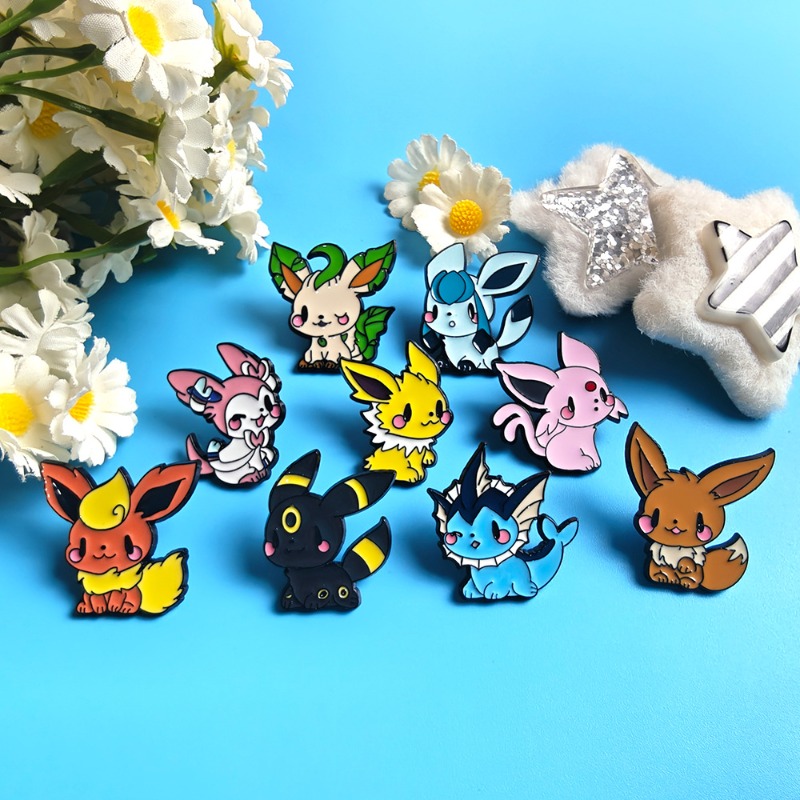 Hot 9 Pcs Anime Elf Brooch Set – Jewelry Making Kit recenzja i cena
