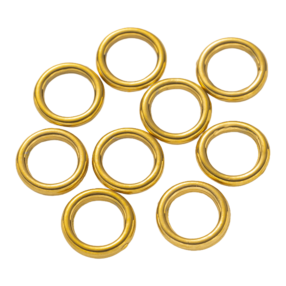 10pcs Stainless Steel Gold O R – Jewelry Making Loops recenzja i cena