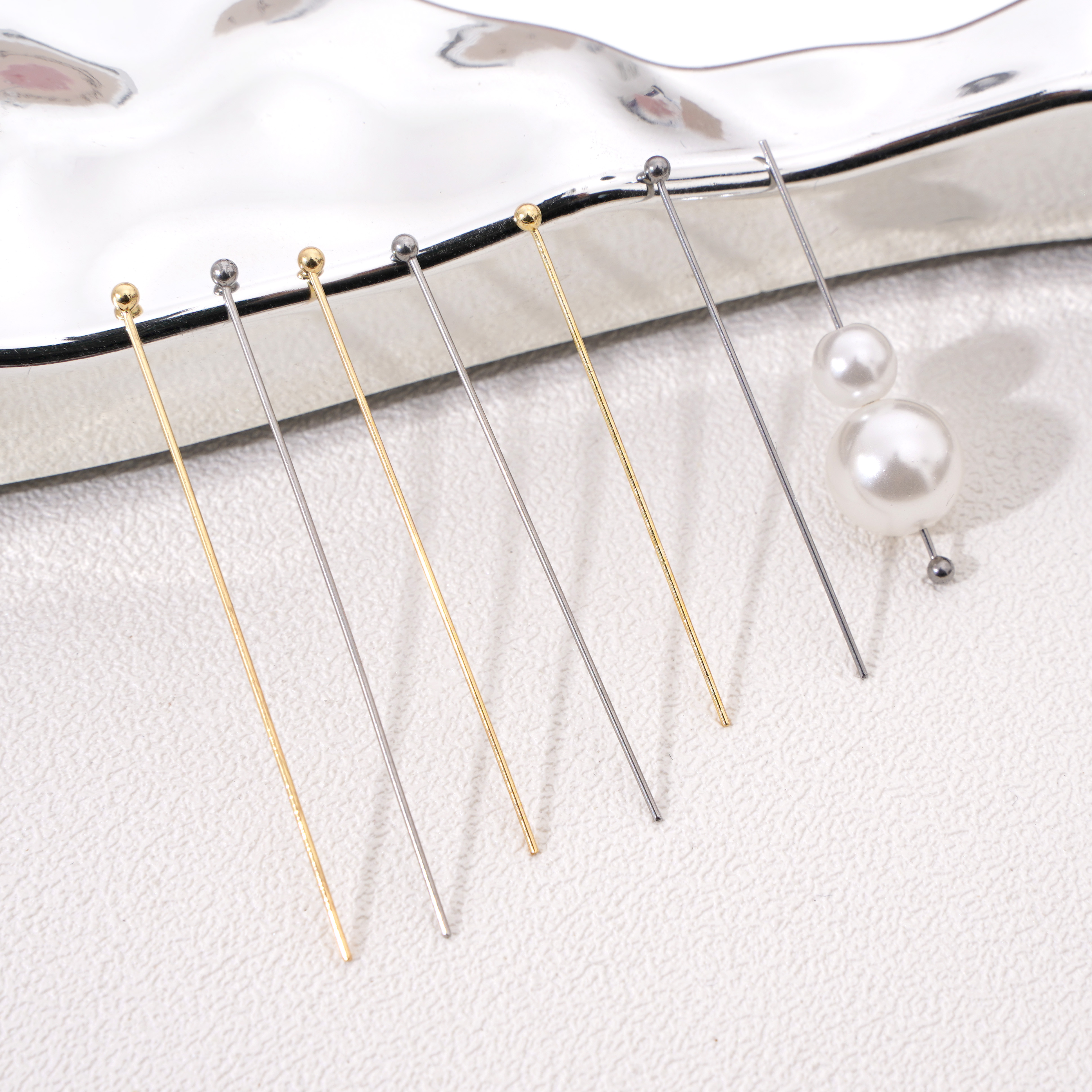 50-100Pcs 0.6mm Stainless Stee – Jewelry Making Head Pins recenzja i cena