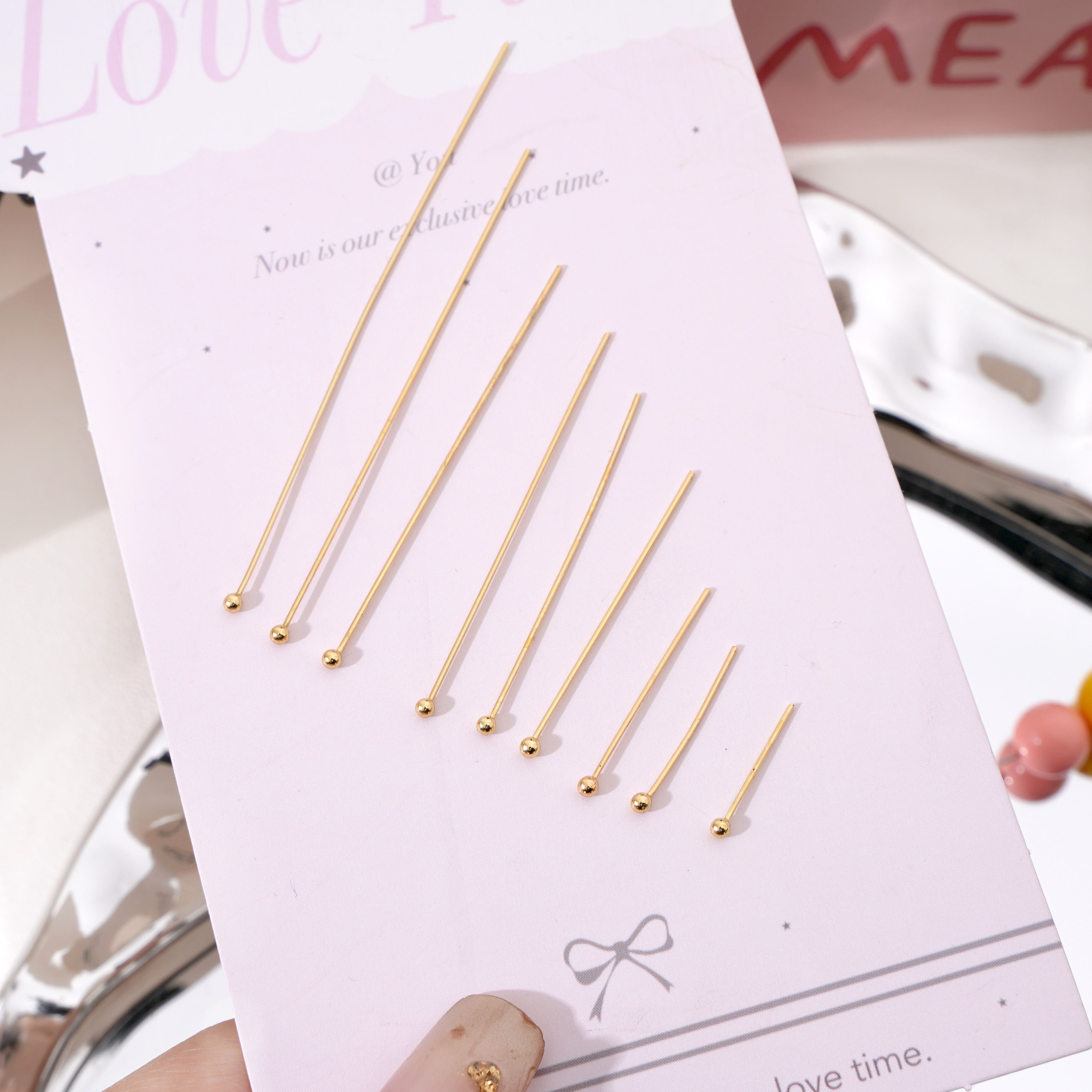 50-100Pcs 0.6mm Stainless Stee – Jewelry Making Head Pins recenzja i cena