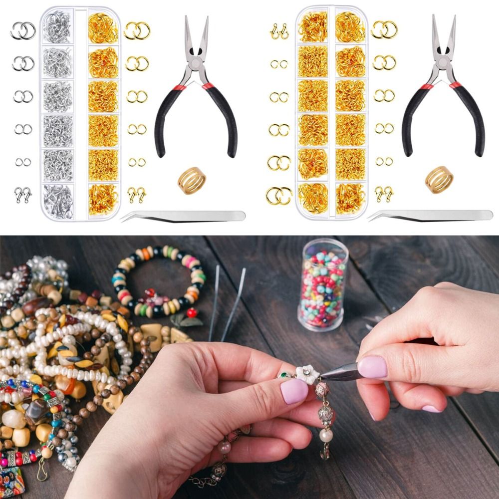 1200pcs 4-10mm Gold Silver Ope – Jewelry Making Pliers recenzja i cena