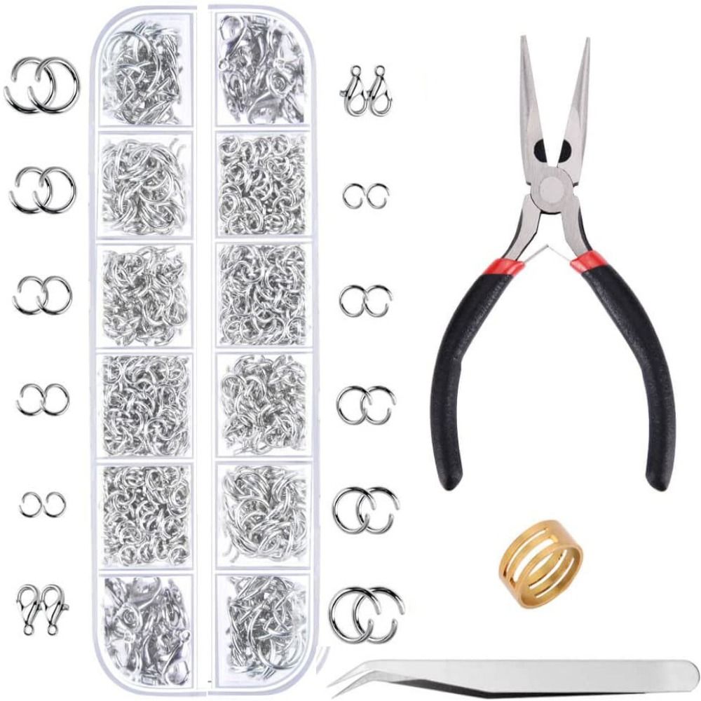 1200pcs 4-10mm Gold Silver Ope – Jewelry Making Pliers recenzja i cena