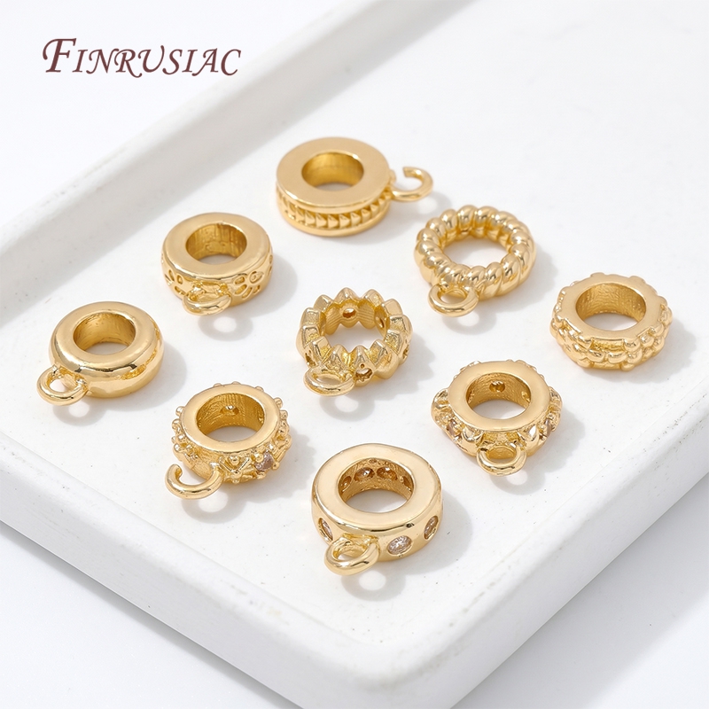 14K Gold Plated CZ Bails For J – Jewelry Making Loops recenzja i cena