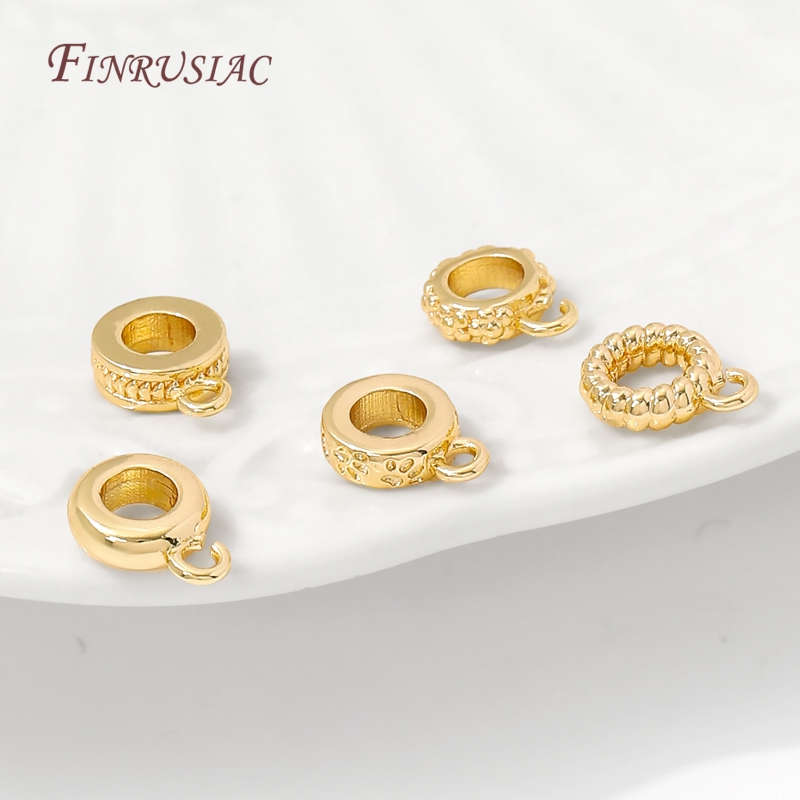 14K Gold Plated CZ Bails For J – Jewelry Making Loops recenzja i cena