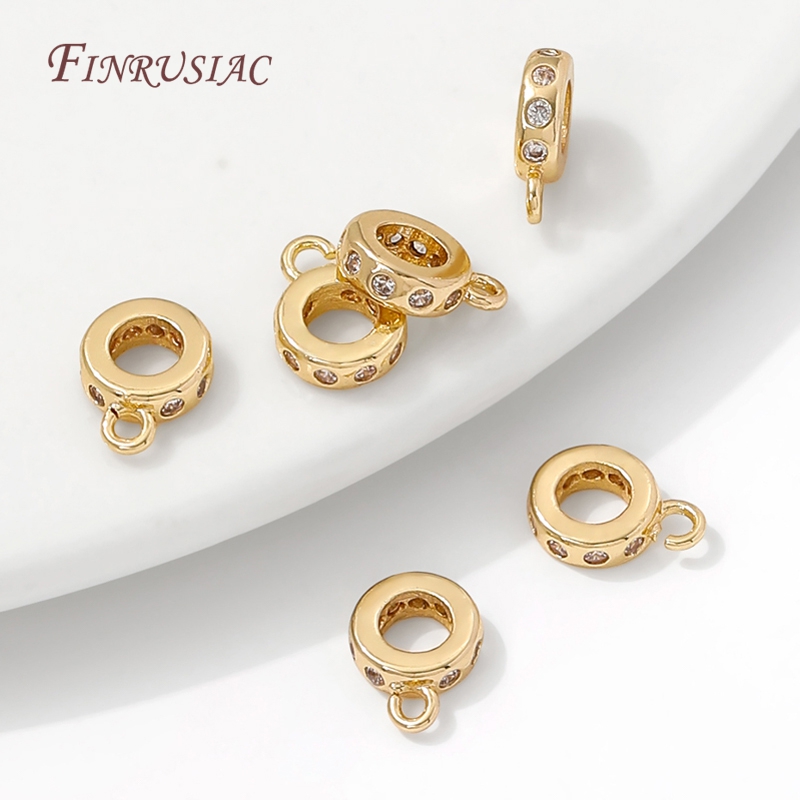 14K Gold Plated CZ Bails For J – Jewelry Making Loops recenzja i cena