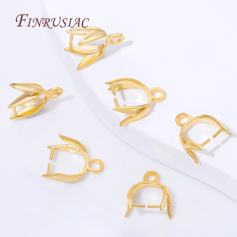 18K Gold Plated Brass Pinch Ba – Jewelry Making Loops recenzja i cena