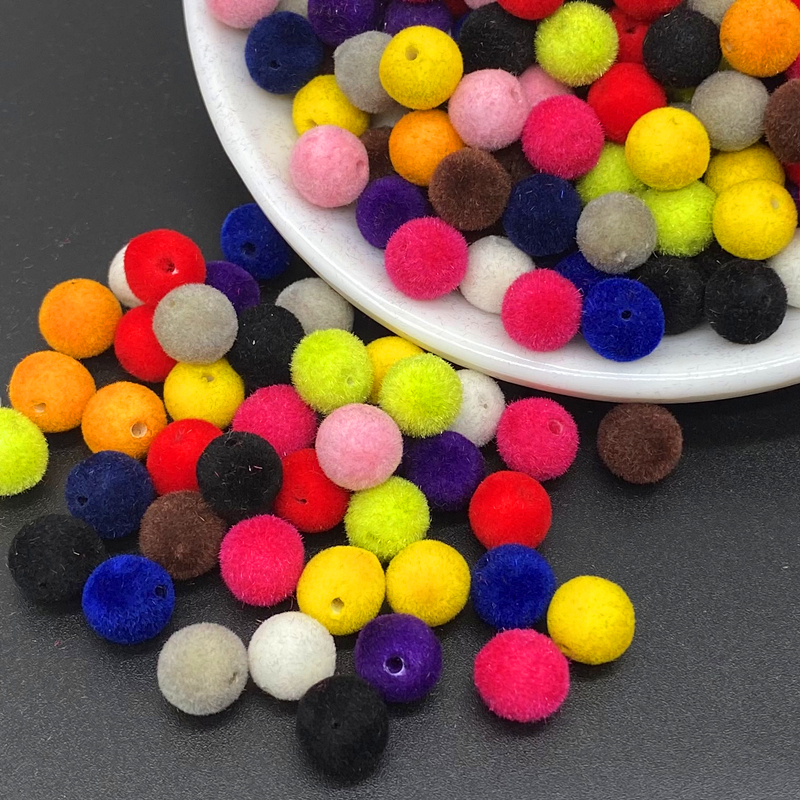 50pcs/lot 8mm Velvet Acrylic B – Bead Mat Velvet recenzja i cena