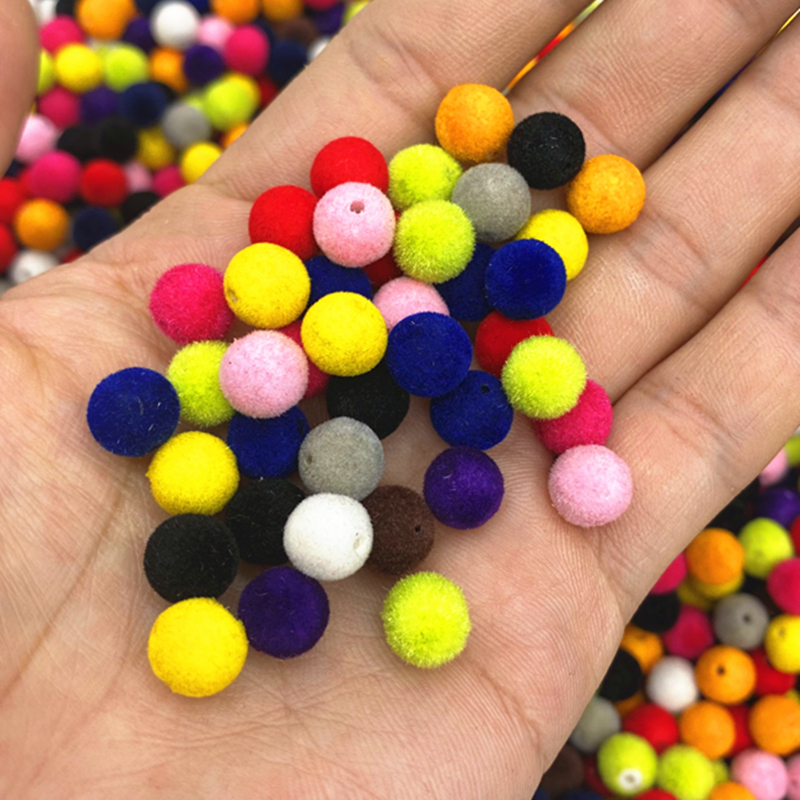 50pcs/lot 8mm Velvet Acrylic B – Bead Mat Velvet recenzja i cena
