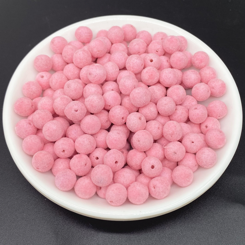 50pcs/lot 8mm Velvet Acrylic B – Bead Mat Velvet recenzja i cena