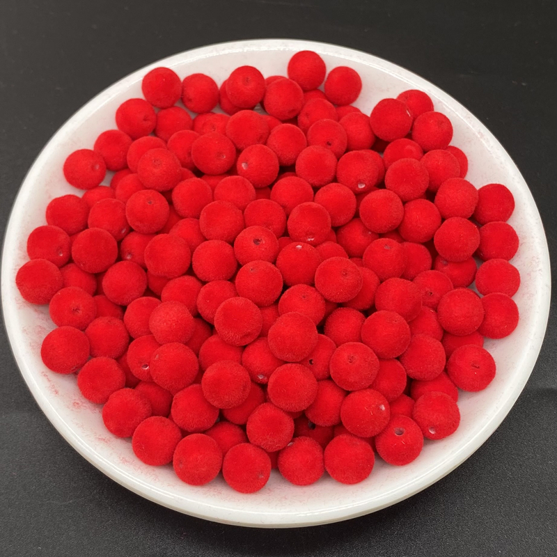 50pcs/lot 8mm Velvet Acrylic B – Bead Mat Velvet recenzja i cena