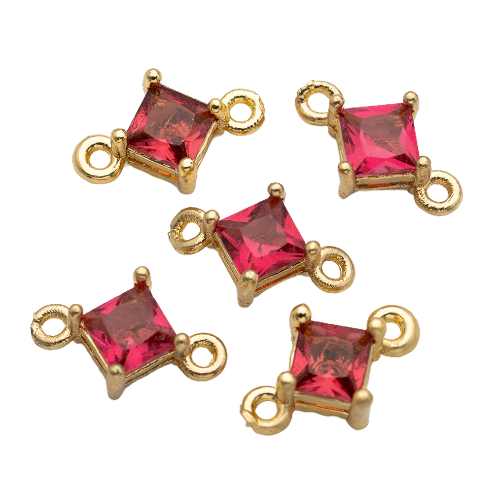 10pcs Cubic Zirconia Copper Sq – Jewelry Making Loops recenzja i cena