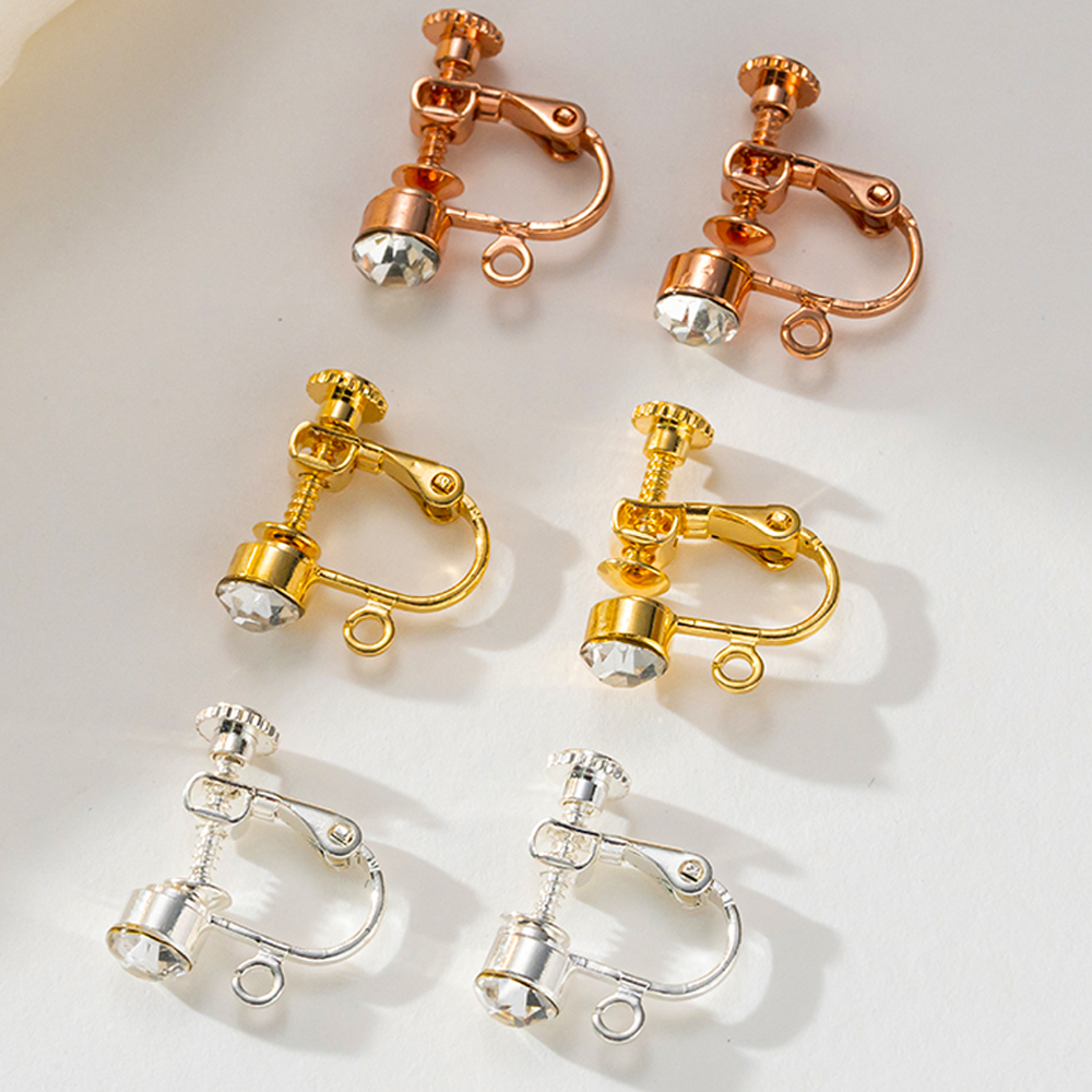 10pcs Brass Clip on Earring Co – Jewelry Making Wire recenzja i cena