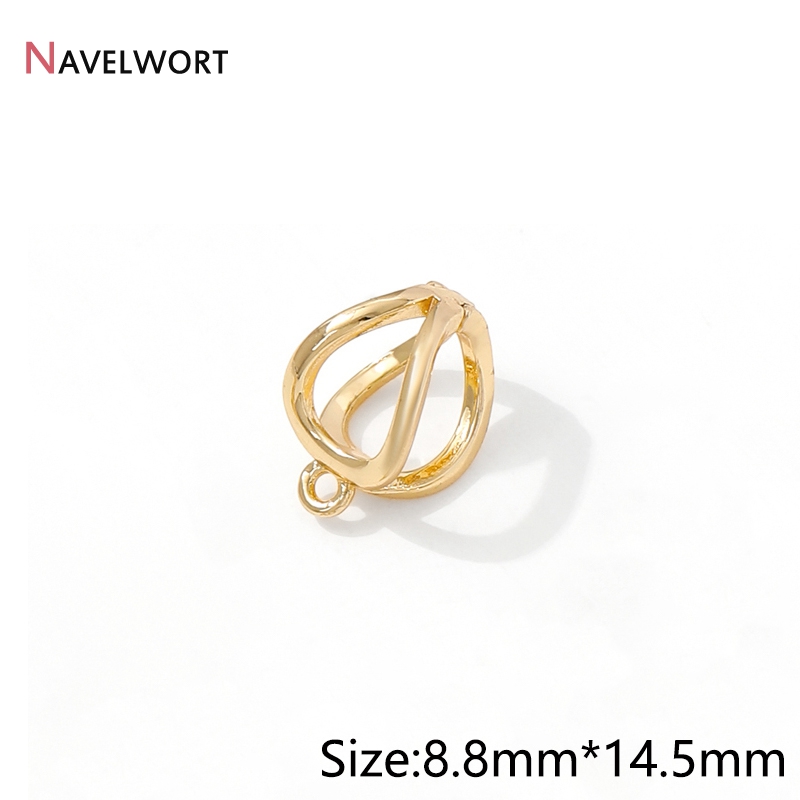 14K Gold Plated Brass Metal Ho – Jewelry Making Supplies recenzja i cena