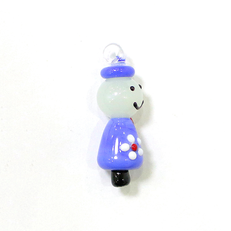 Cute Mini Doll Charm Glass Pen – Jewelry Making Japan recenzja i cena