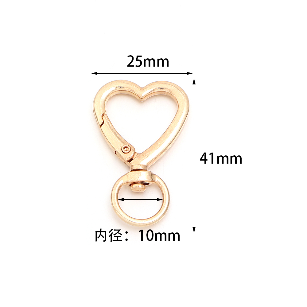 5-10pcs Alloy Heart Lobster Cl – Jewelry Making Rings recenzja i cena