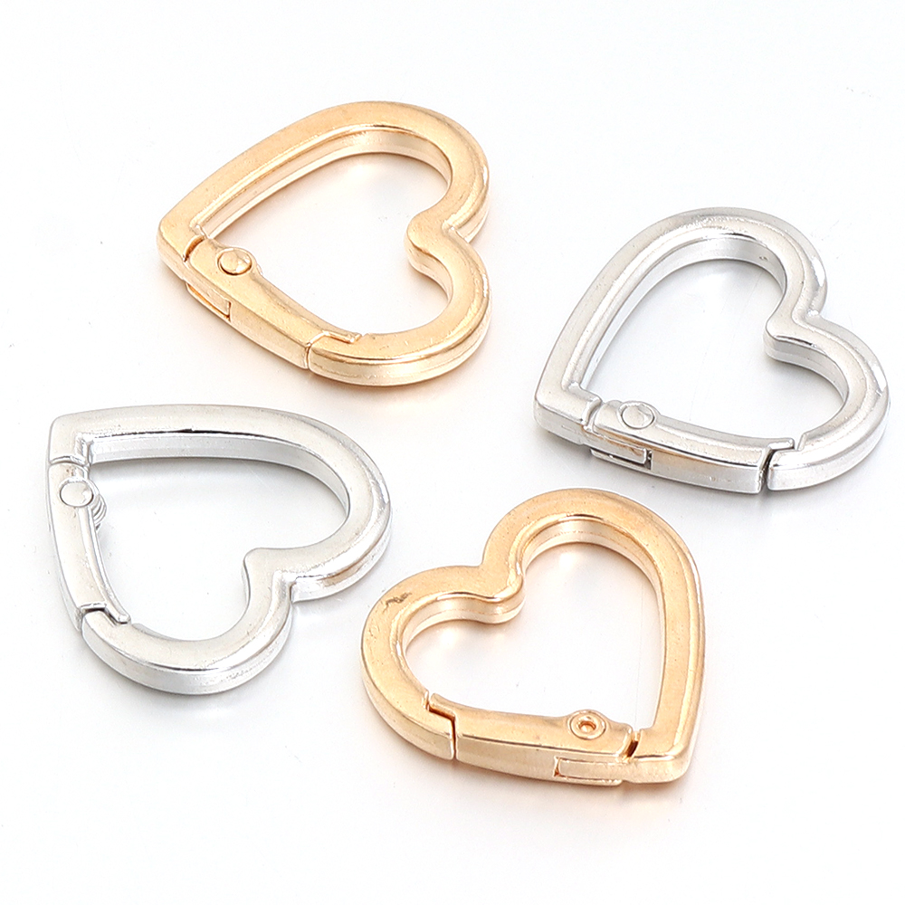 5-10pcs Alloy Heart Lobster Cl – Jewelry Making Rings recenzja i cena