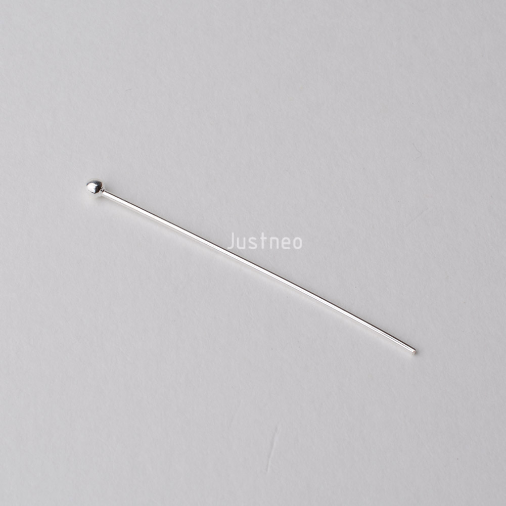 925 Sterling Silver Ball Head  – Jewelry Making Head Pins recenzja i cena