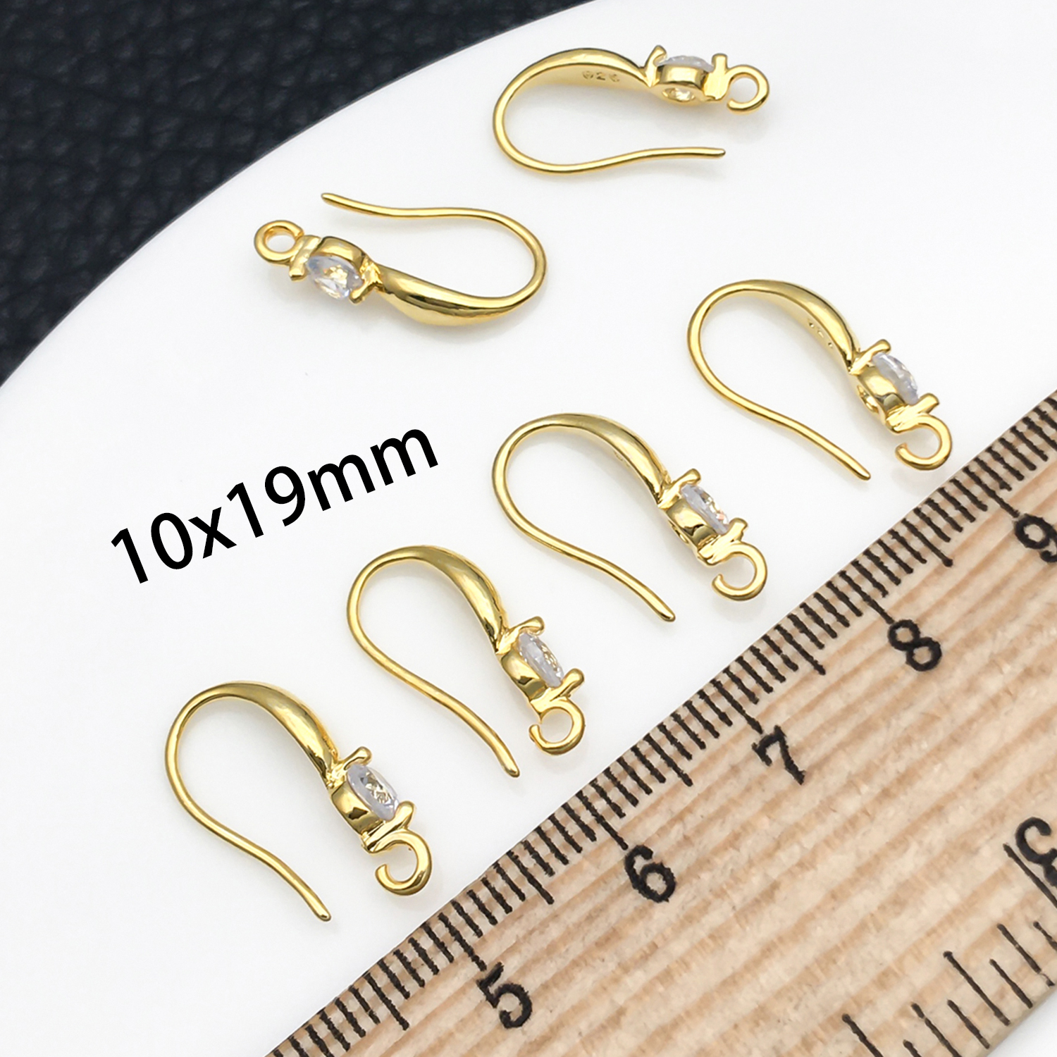 3pcs 10x19mm with Zircon Earri – Jewelry Making Wire recenzja i cena