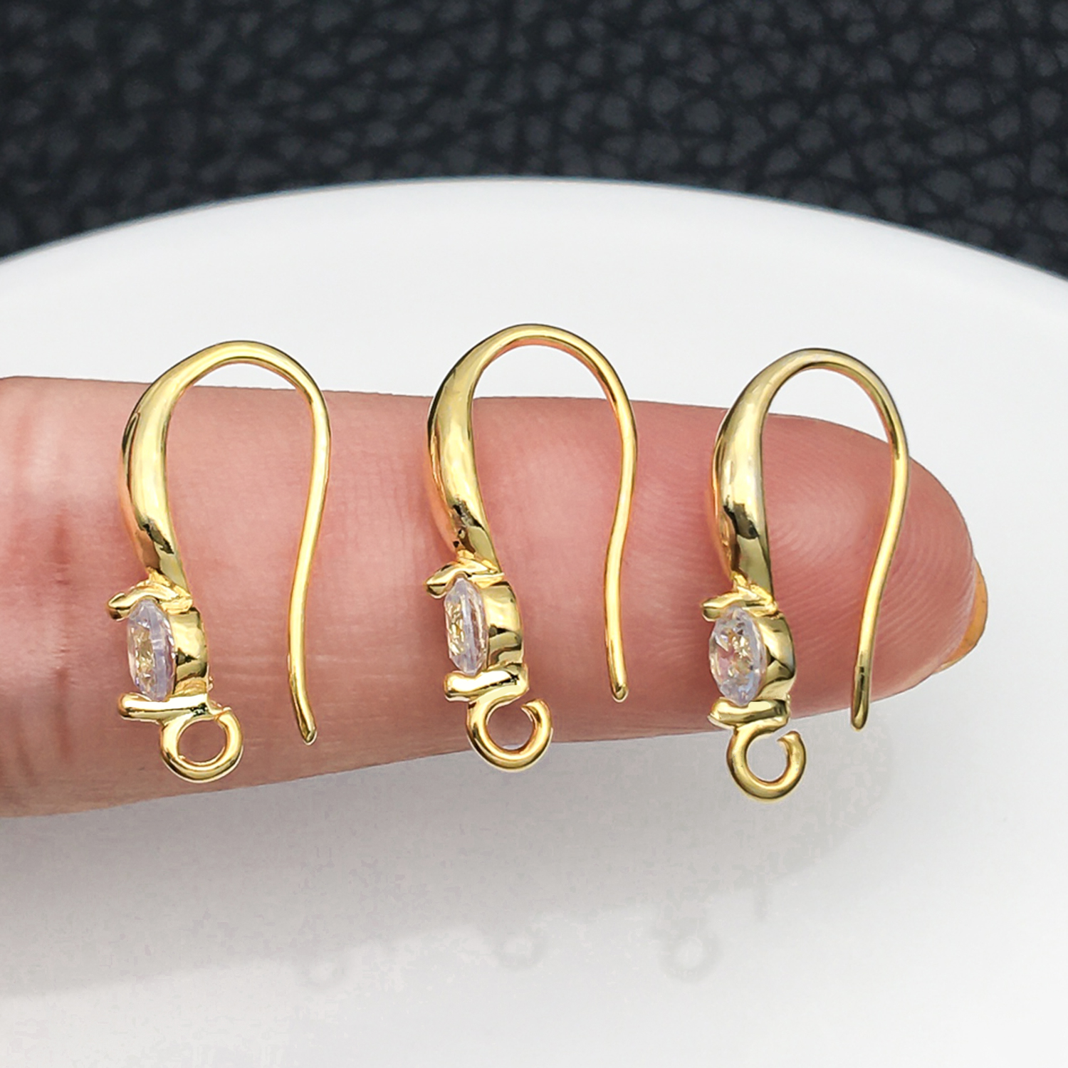 3pcs 10x19mm with Zircon Earri – Jewelry Making Wire recenzja i cena