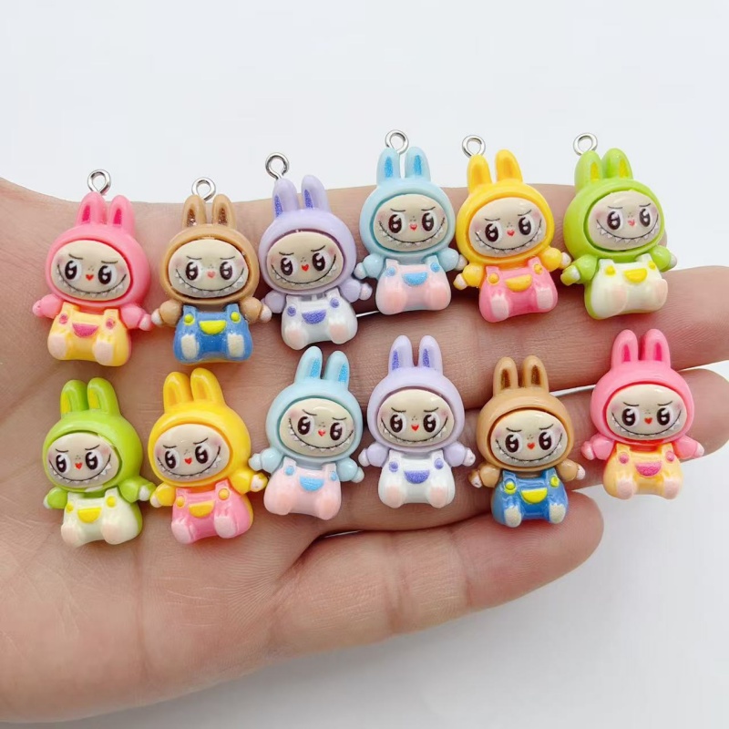 10Pcs Kawaii Rabbit Strawberry – Jewelry Making Jewelry recenzja i cena