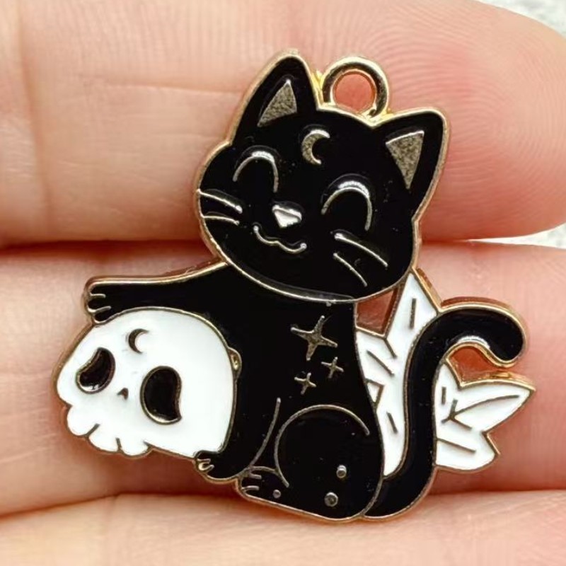 10pcs Original Alloy Enamel Bl – Jewelry Making Jewelry recenzja i cena