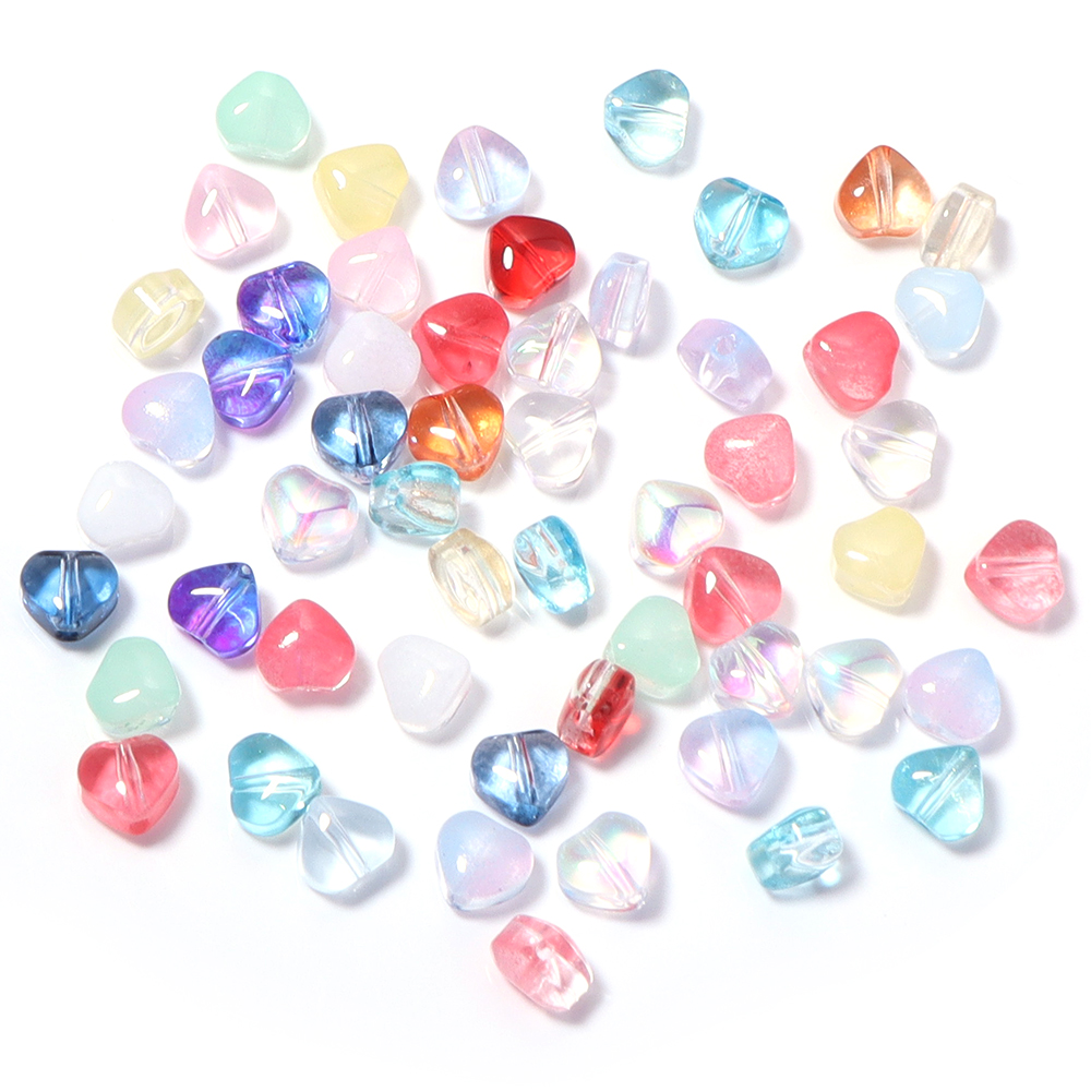 50pcs/lot 6mm Love Shape Czech – Jewelry Making Beginners recenzja i cena